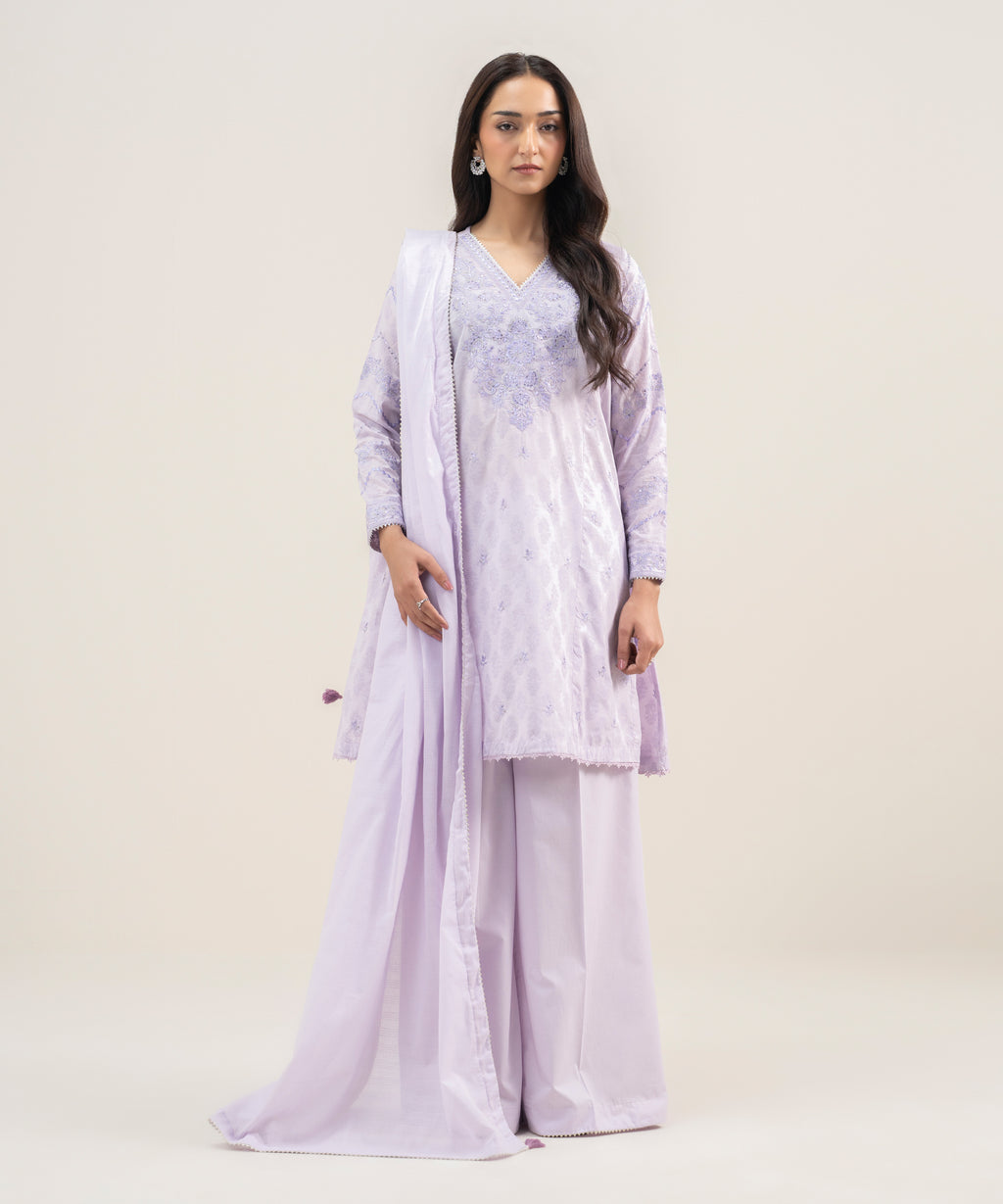 3 Piece - Embroidered Lawn Suit