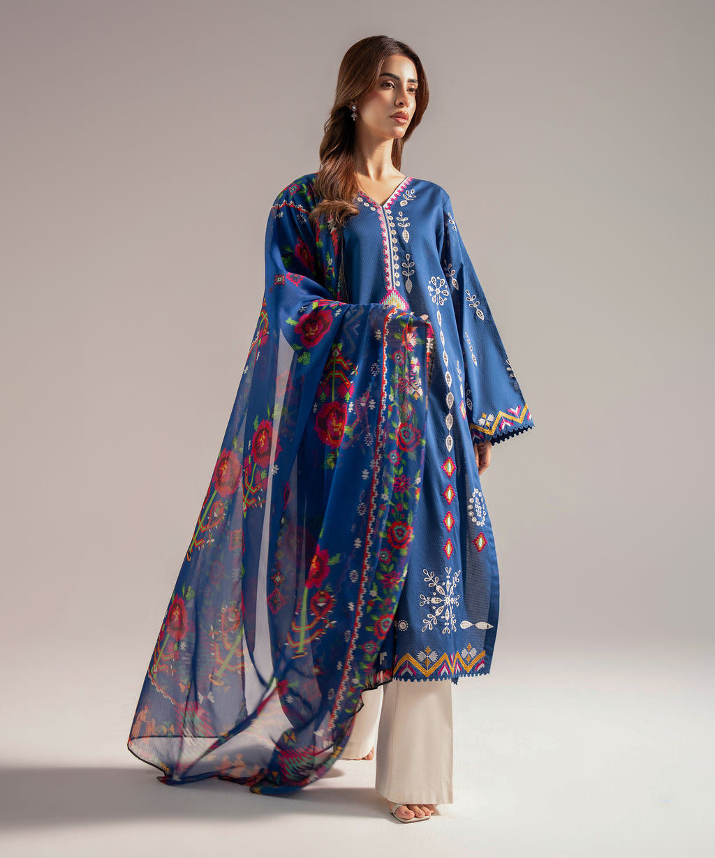Printed Chiffon Dupatta
