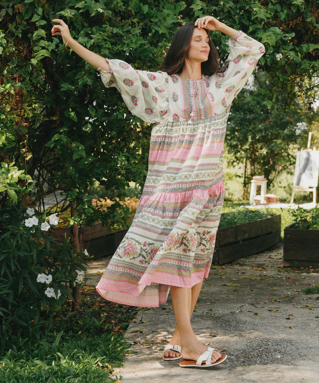 Printed Lawn Dress