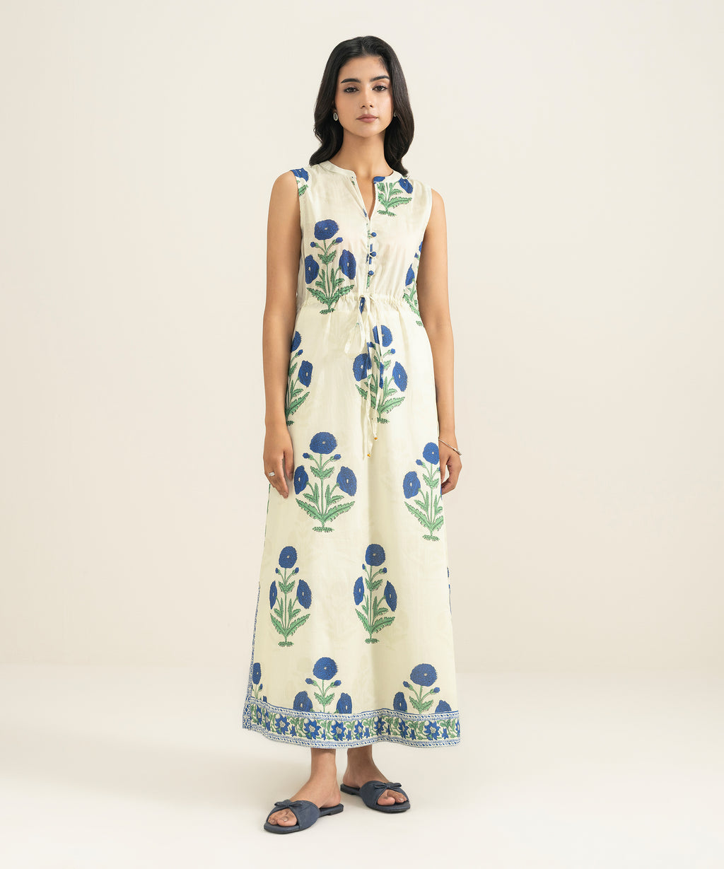 Printed Lawn Dress