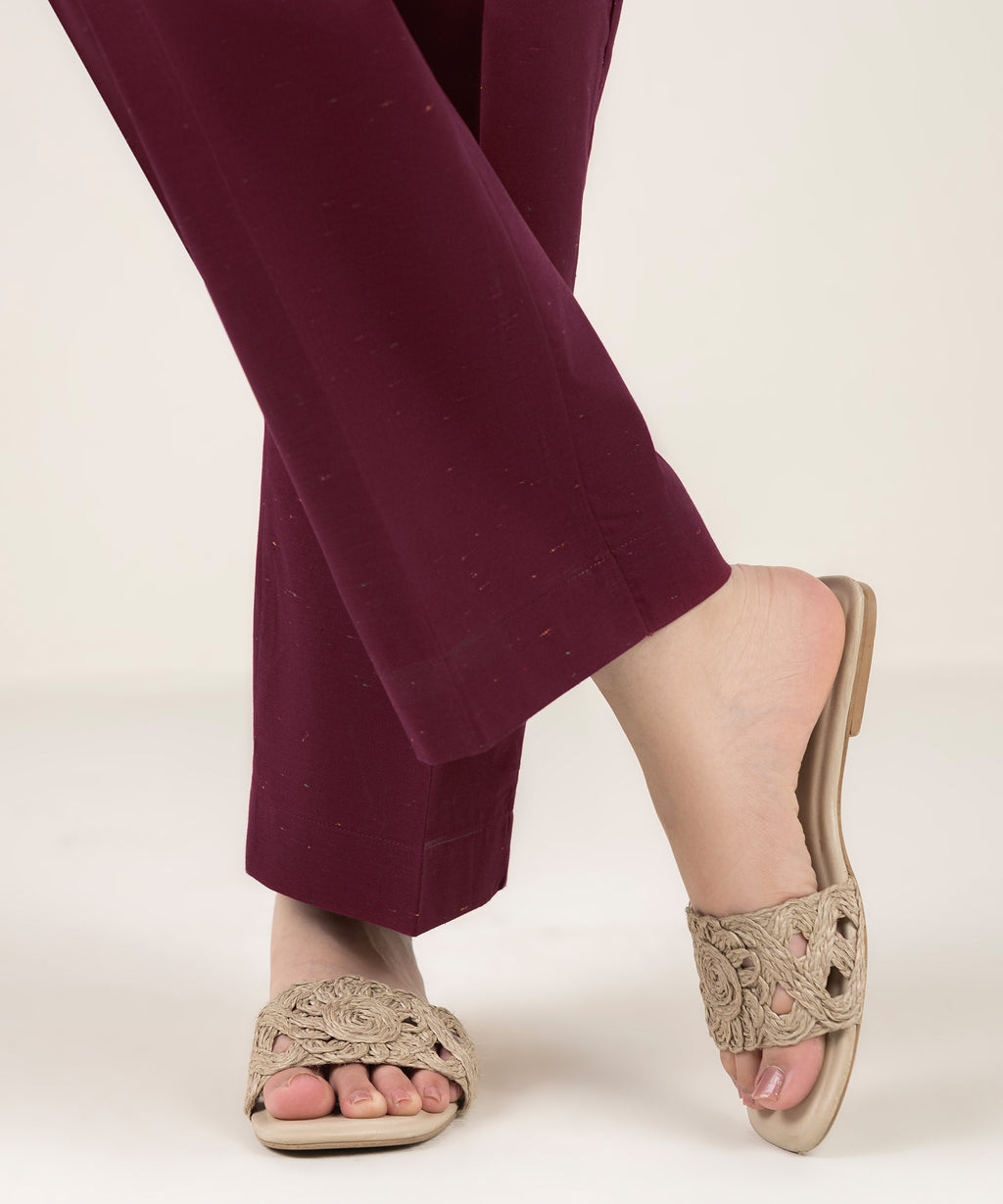 Multi Neps Straight Pants