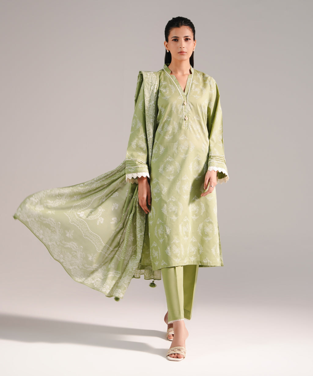 Printed Lawn Dupatta