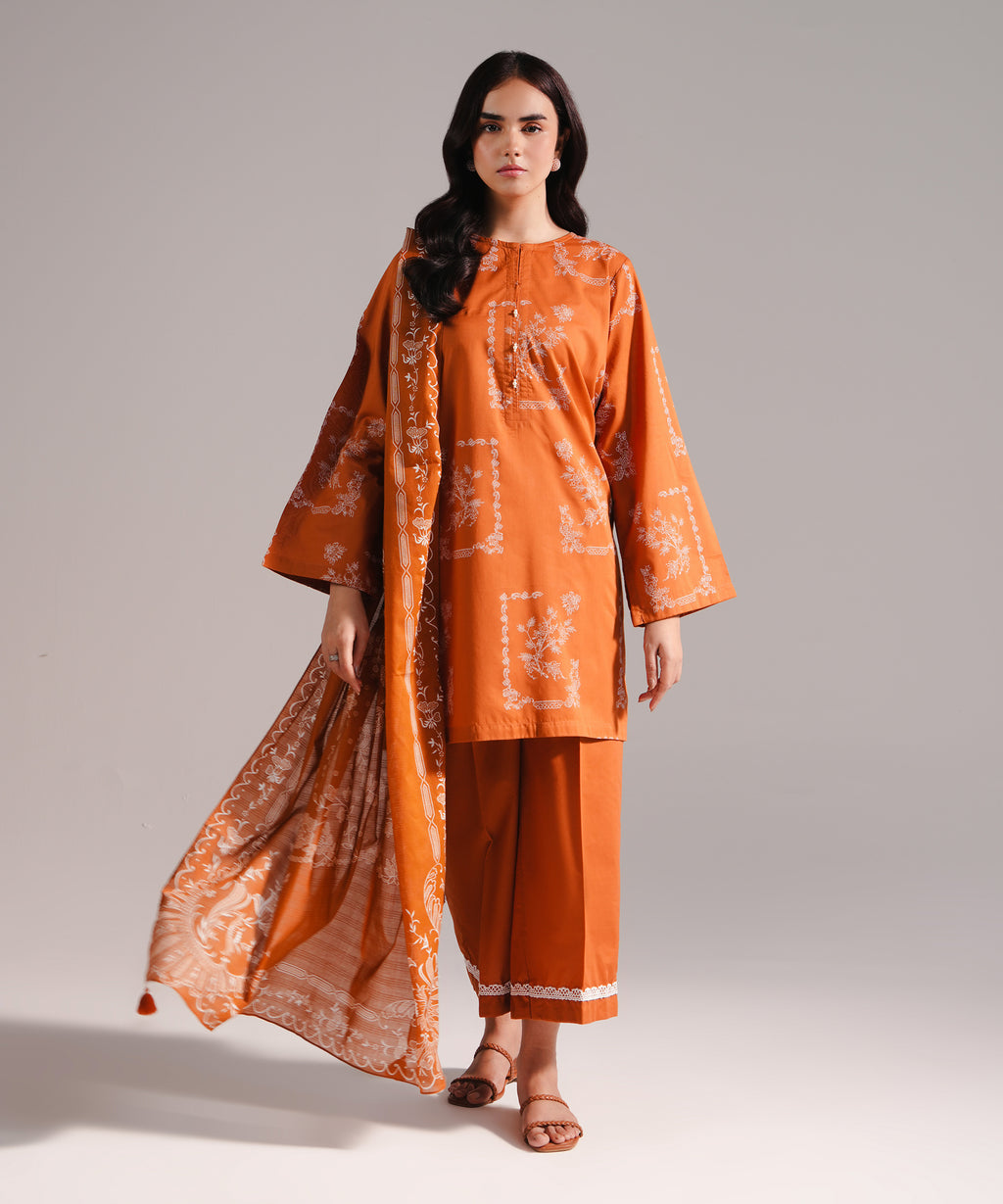 Printed Lawn Dupatta