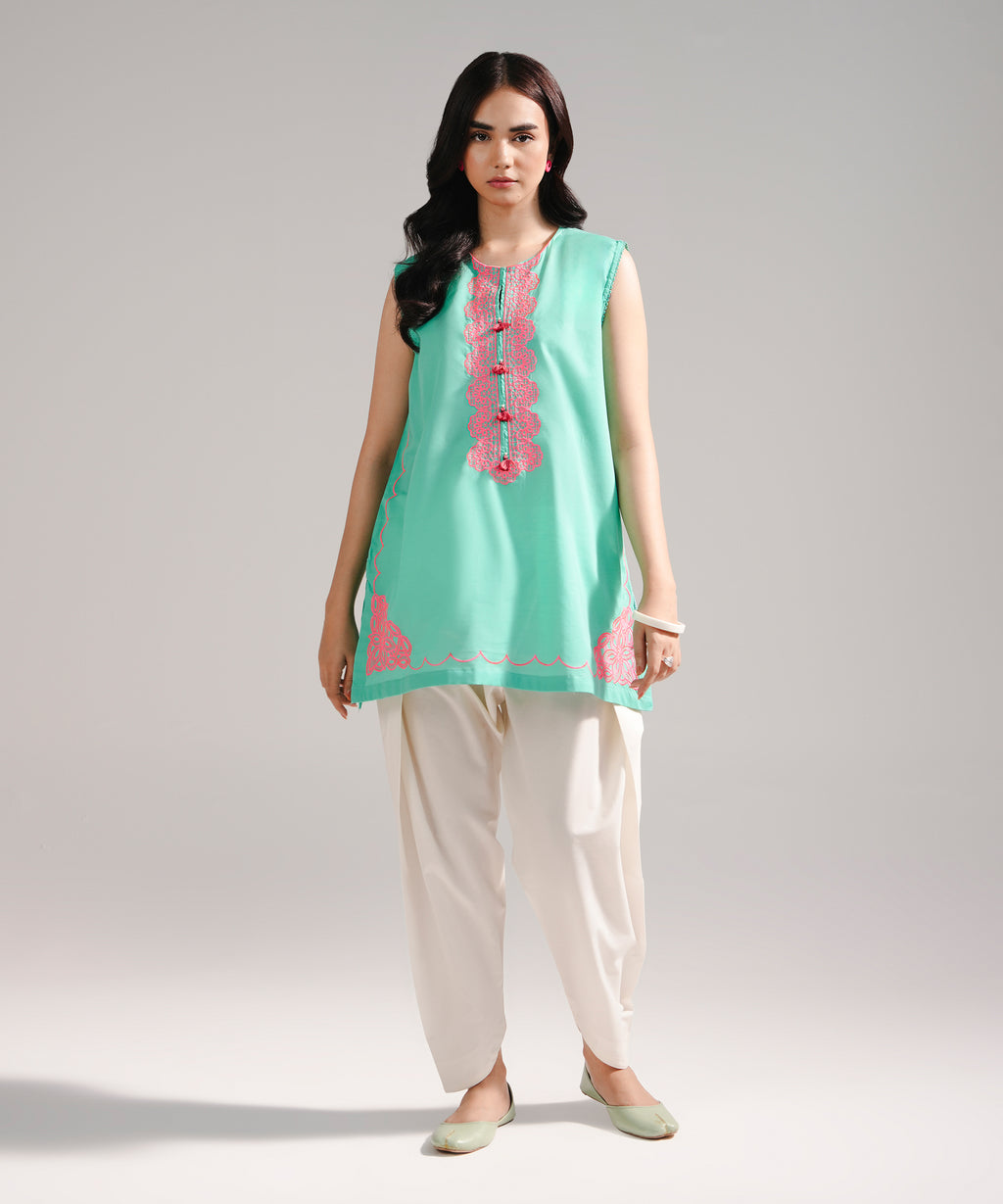 Embroidered Lawn Shirt