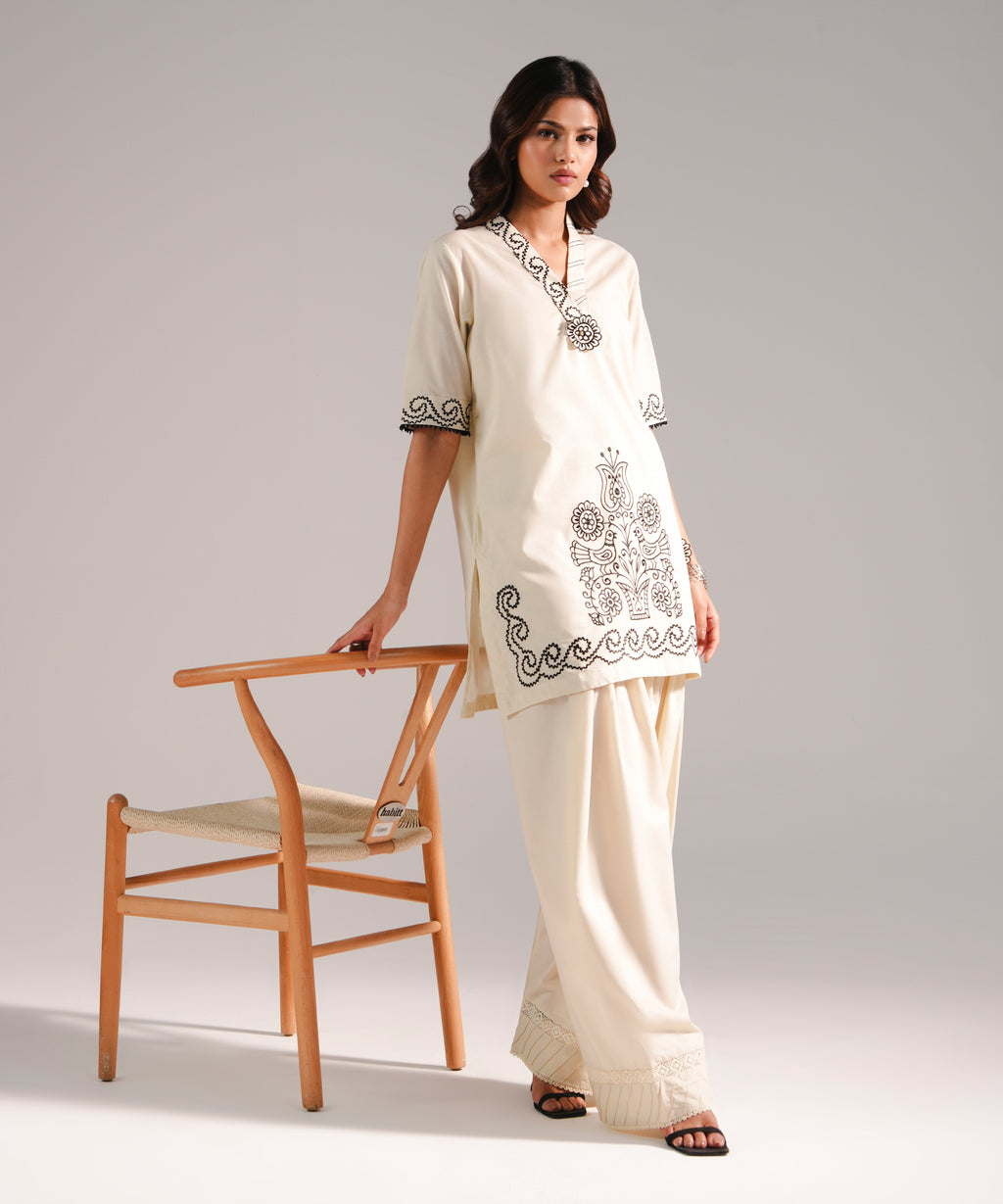 Embroidered Lawn Shirt
