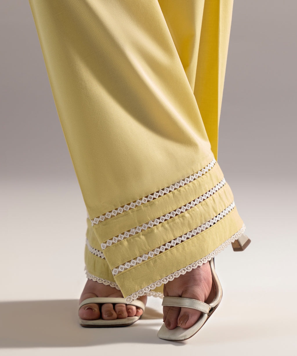 Solid Cambric Shalwar