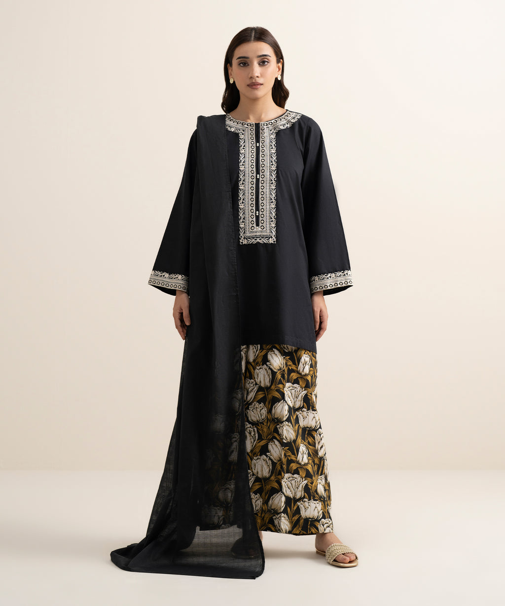 Textured Voile Dupatta