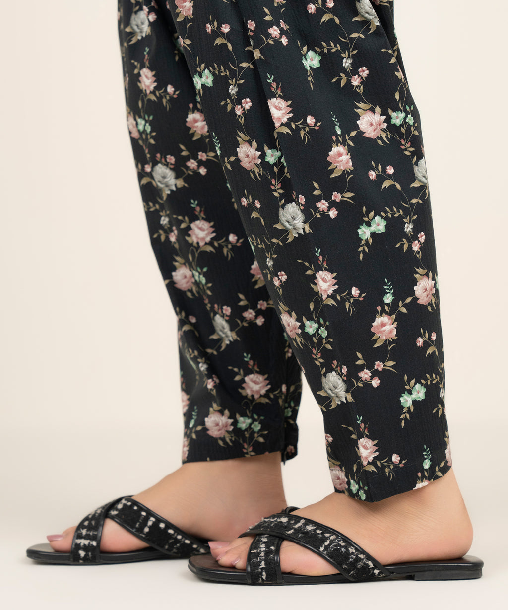 Seersucker Skinny Shalwar