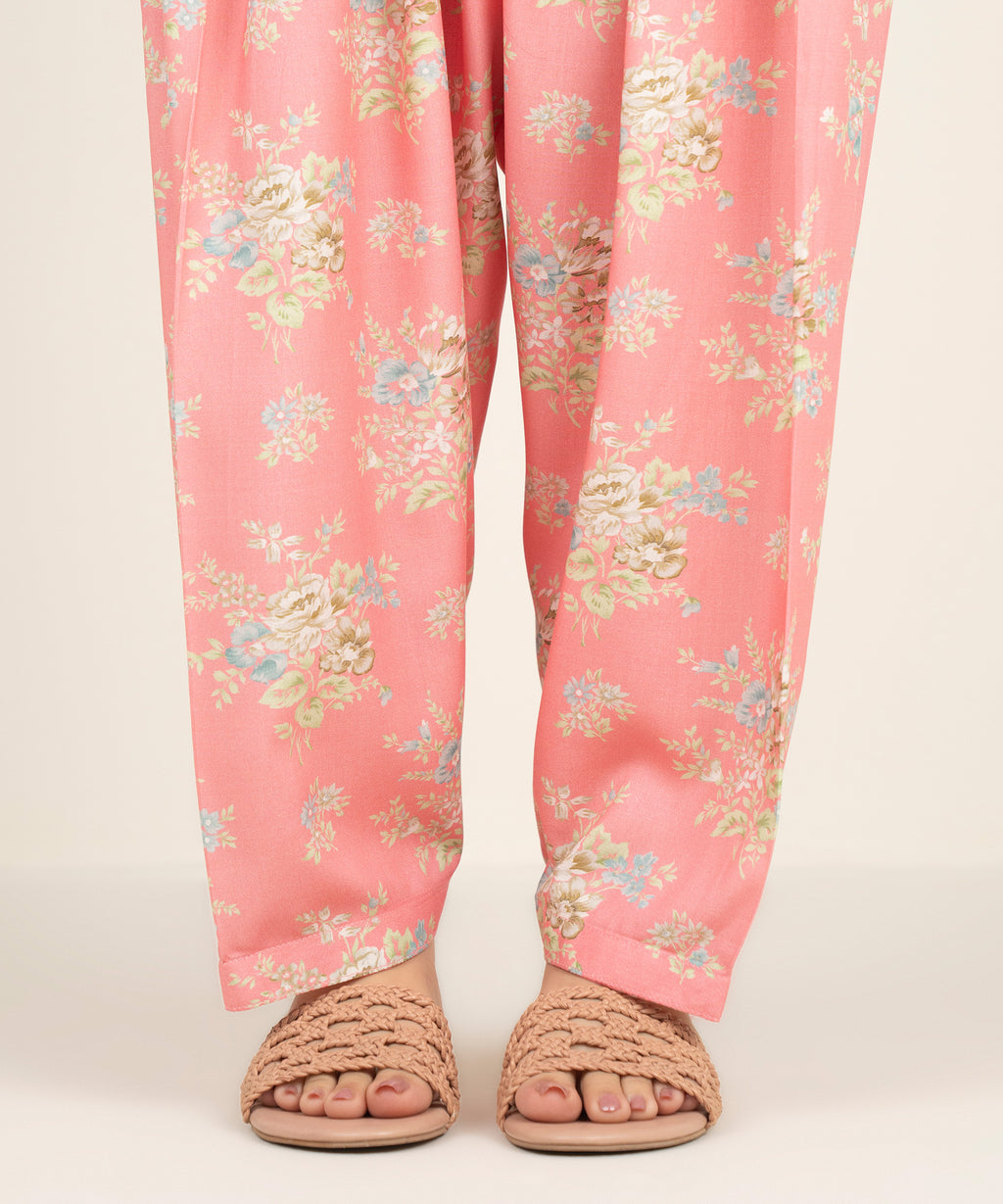 Printed Arabic Cambric Shalwar