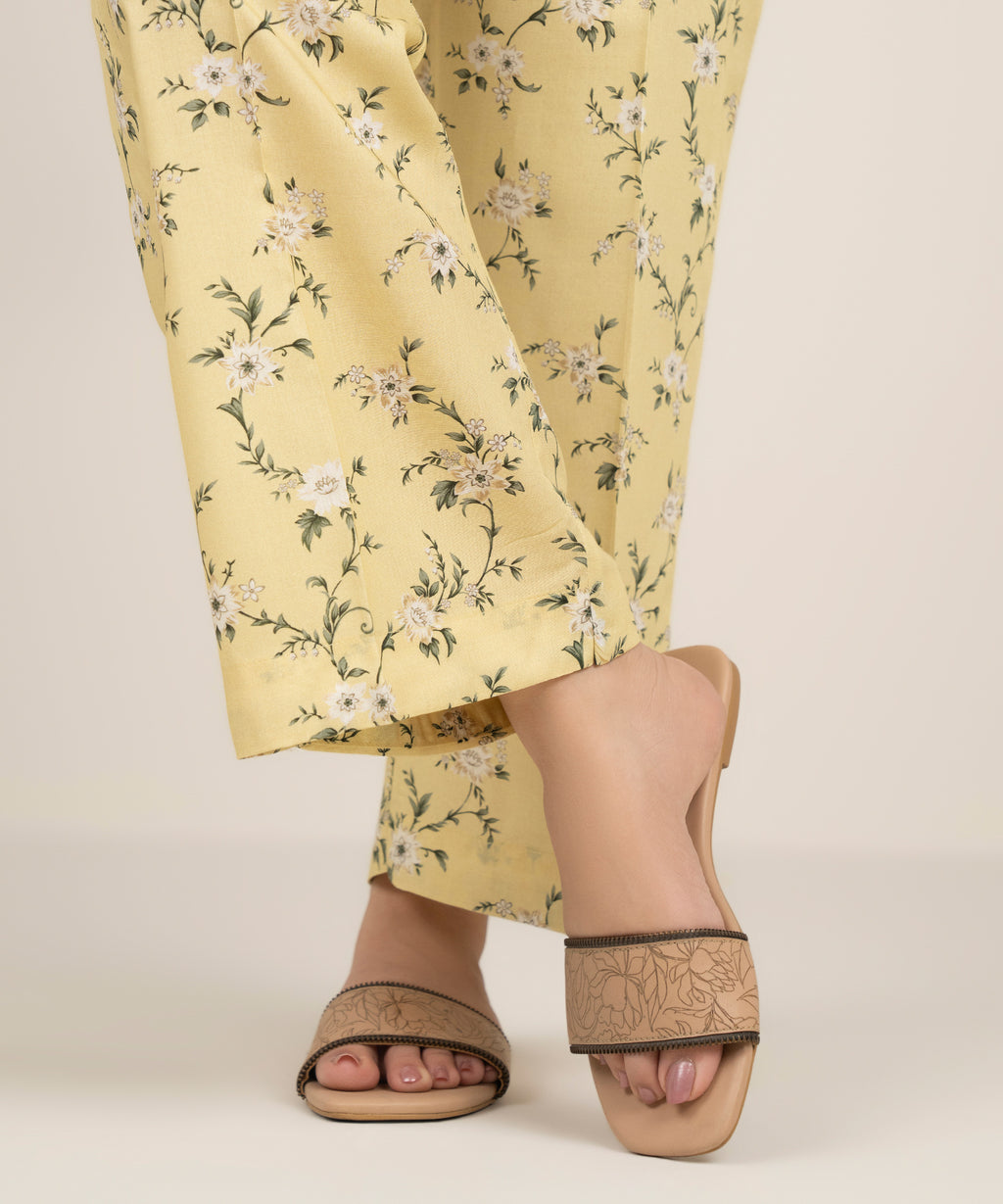 Arabic Cambric Straight Pants