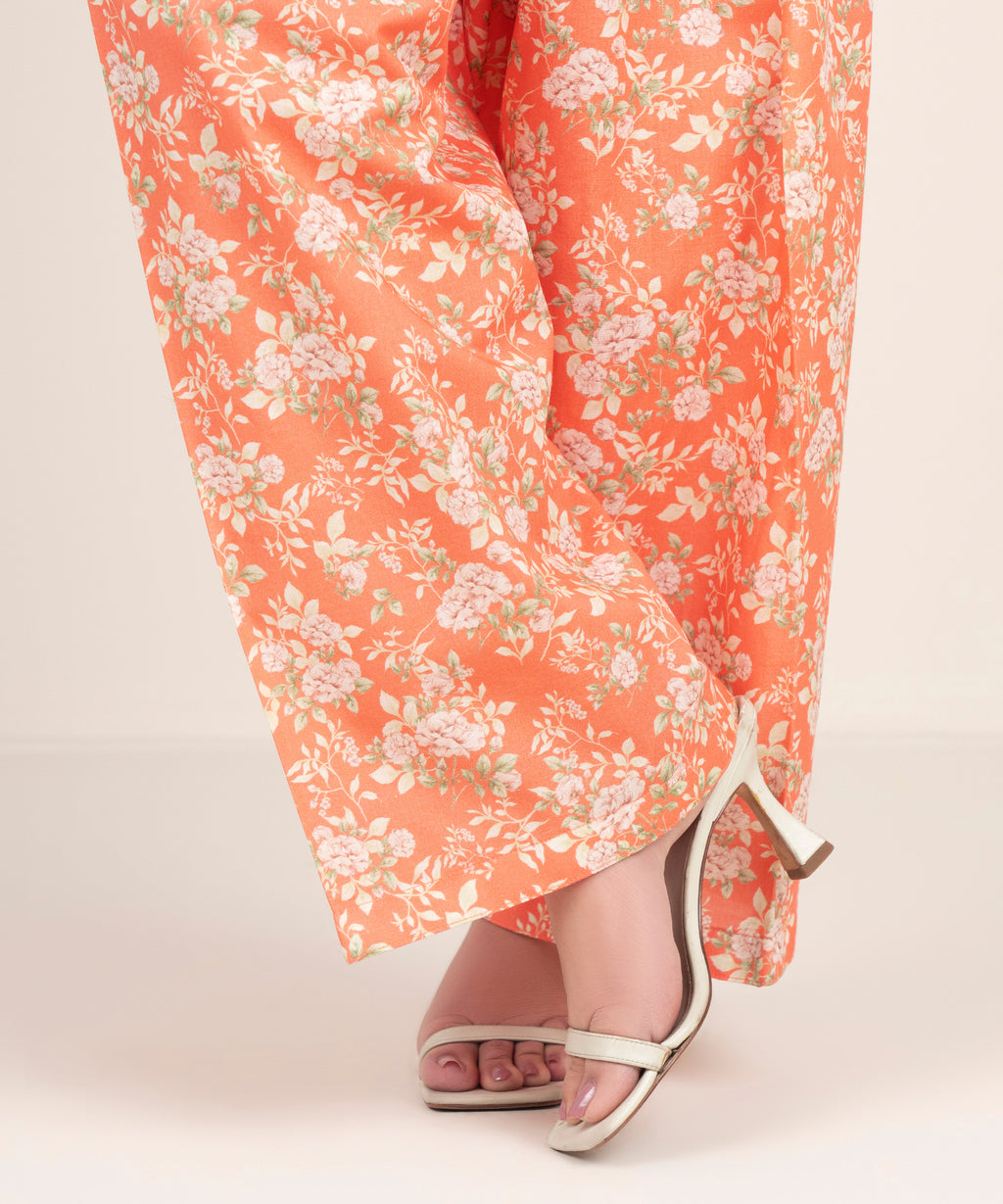 Printed Cambric Farshi Shalwar