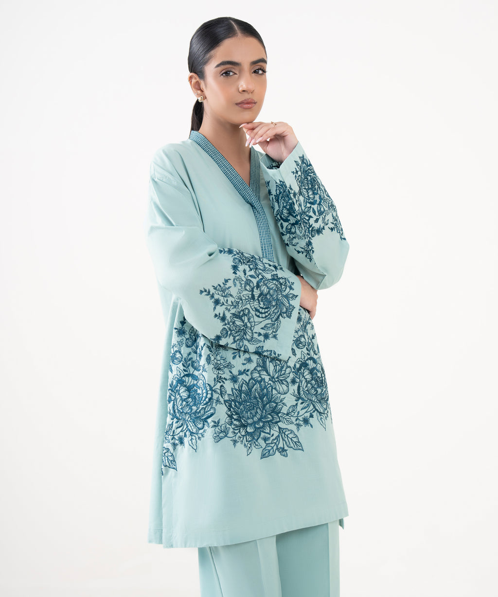 Embroidered Lawn Shirt