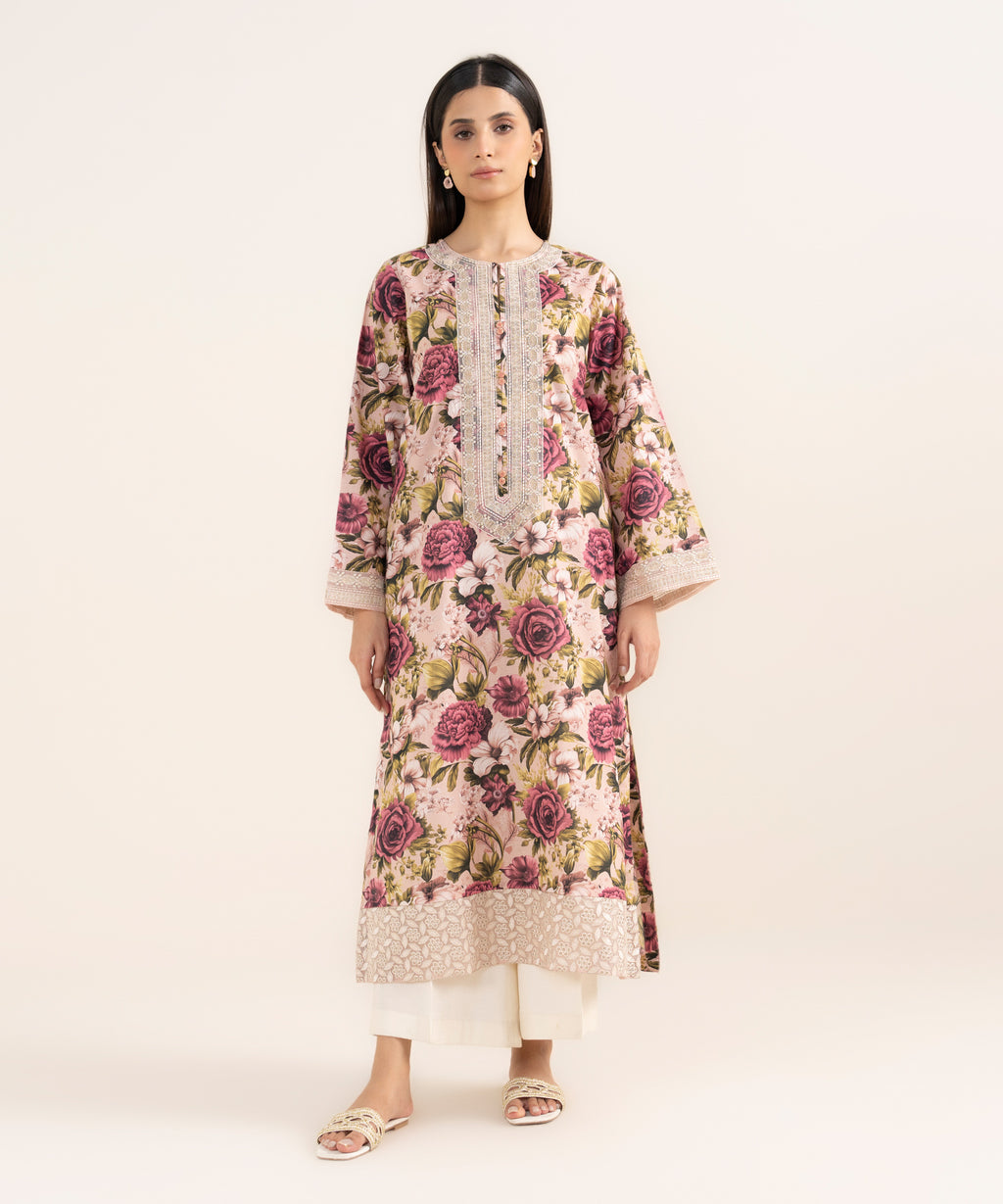 Embroidered Lawn Shirt