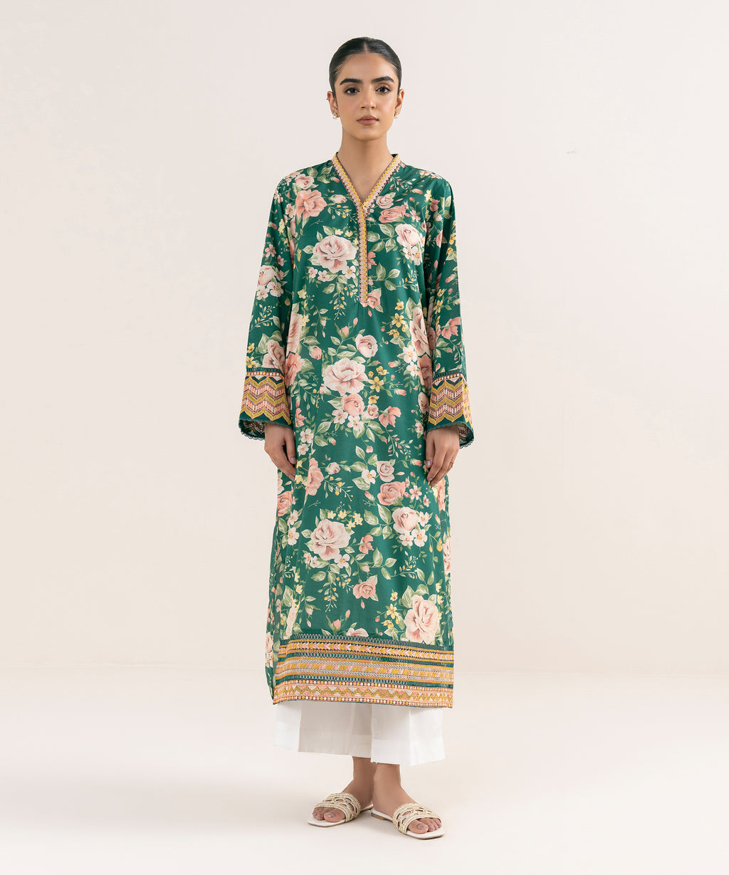Embroidered Lawn Shirt