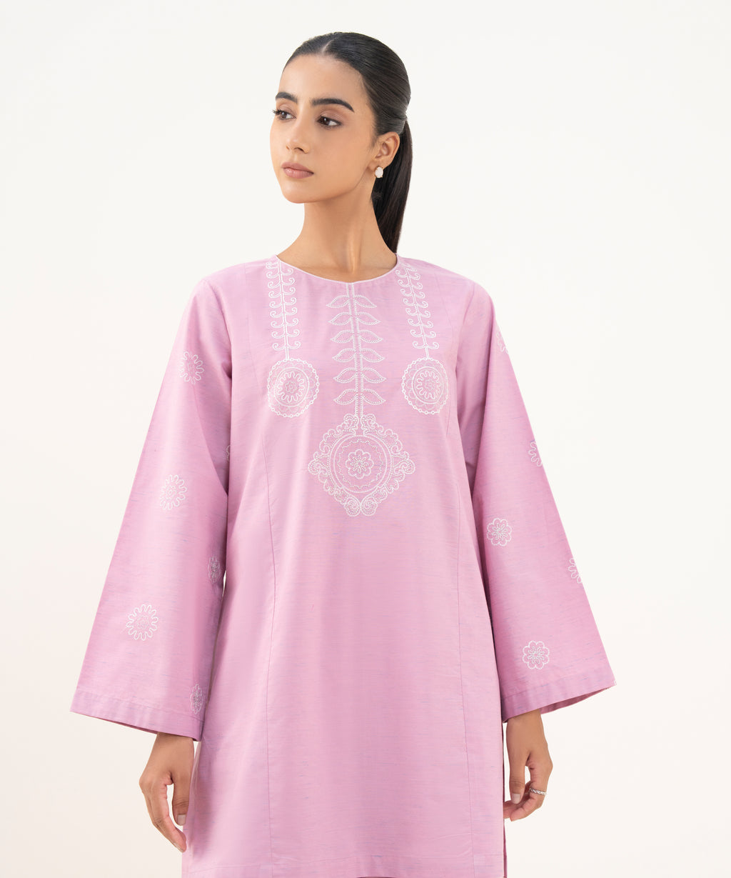 Embroidered Cotton Shirt