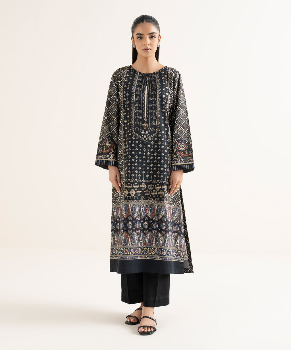 Printed Cambric Shirt