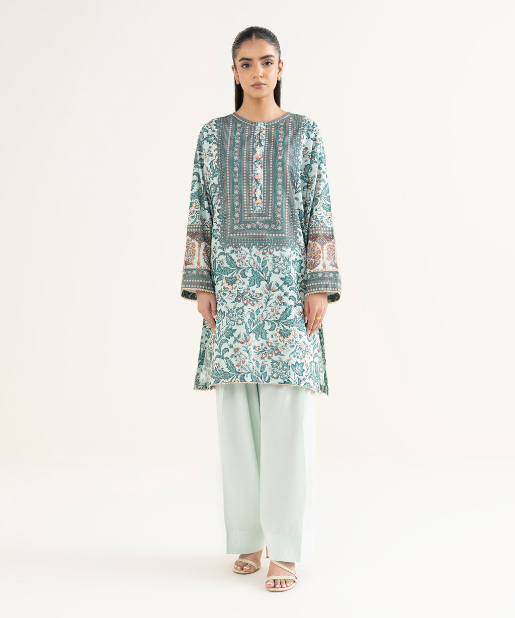 Printed Cambric Shirt