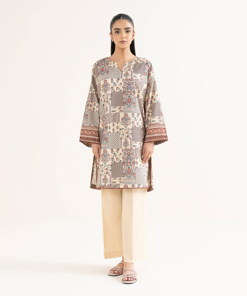 Printed Cambric Shirt