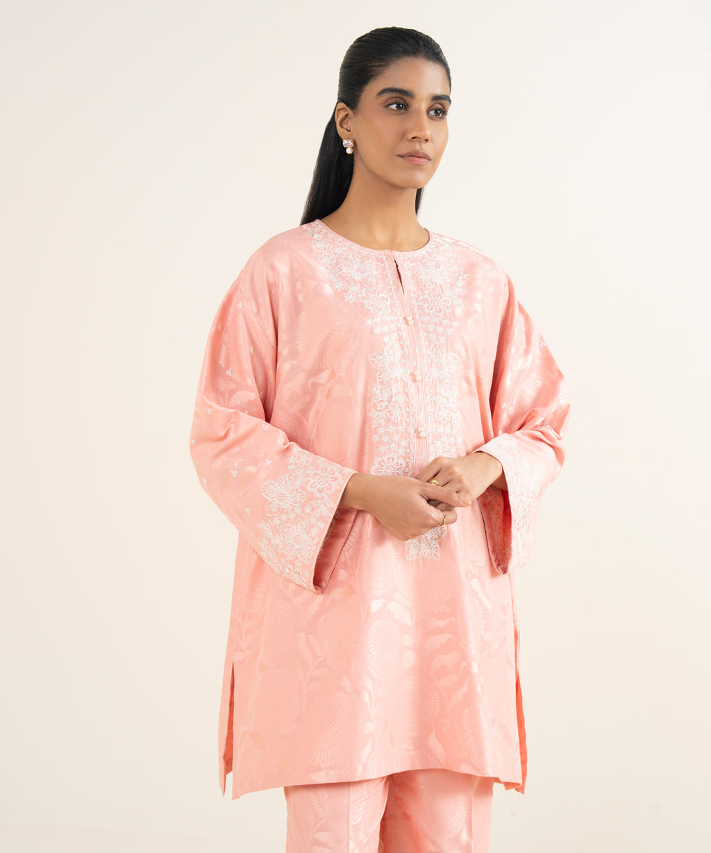 Embroidered Jacquard Shirt