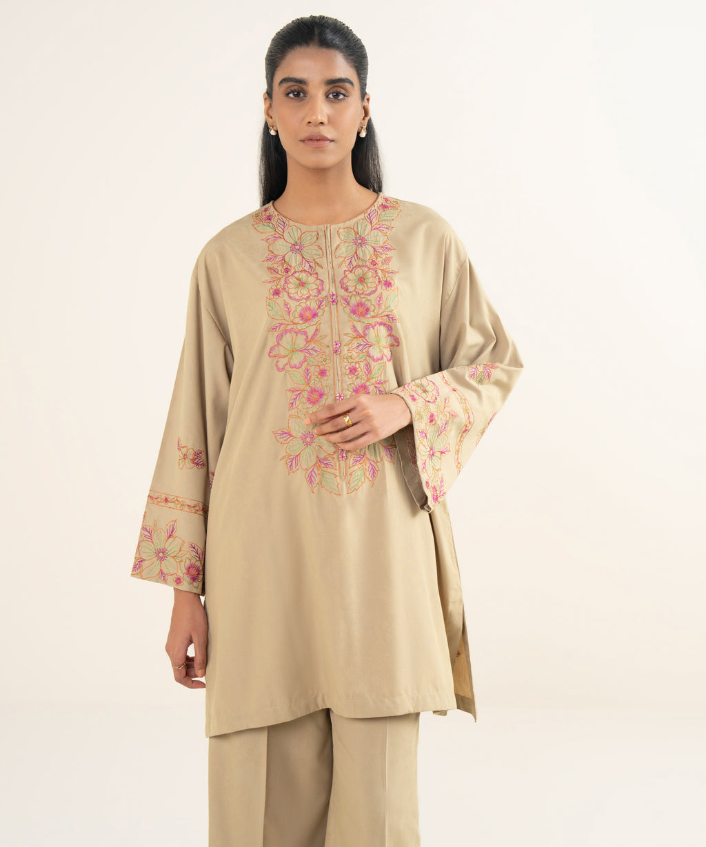 Embroidered Jacquard Shirt