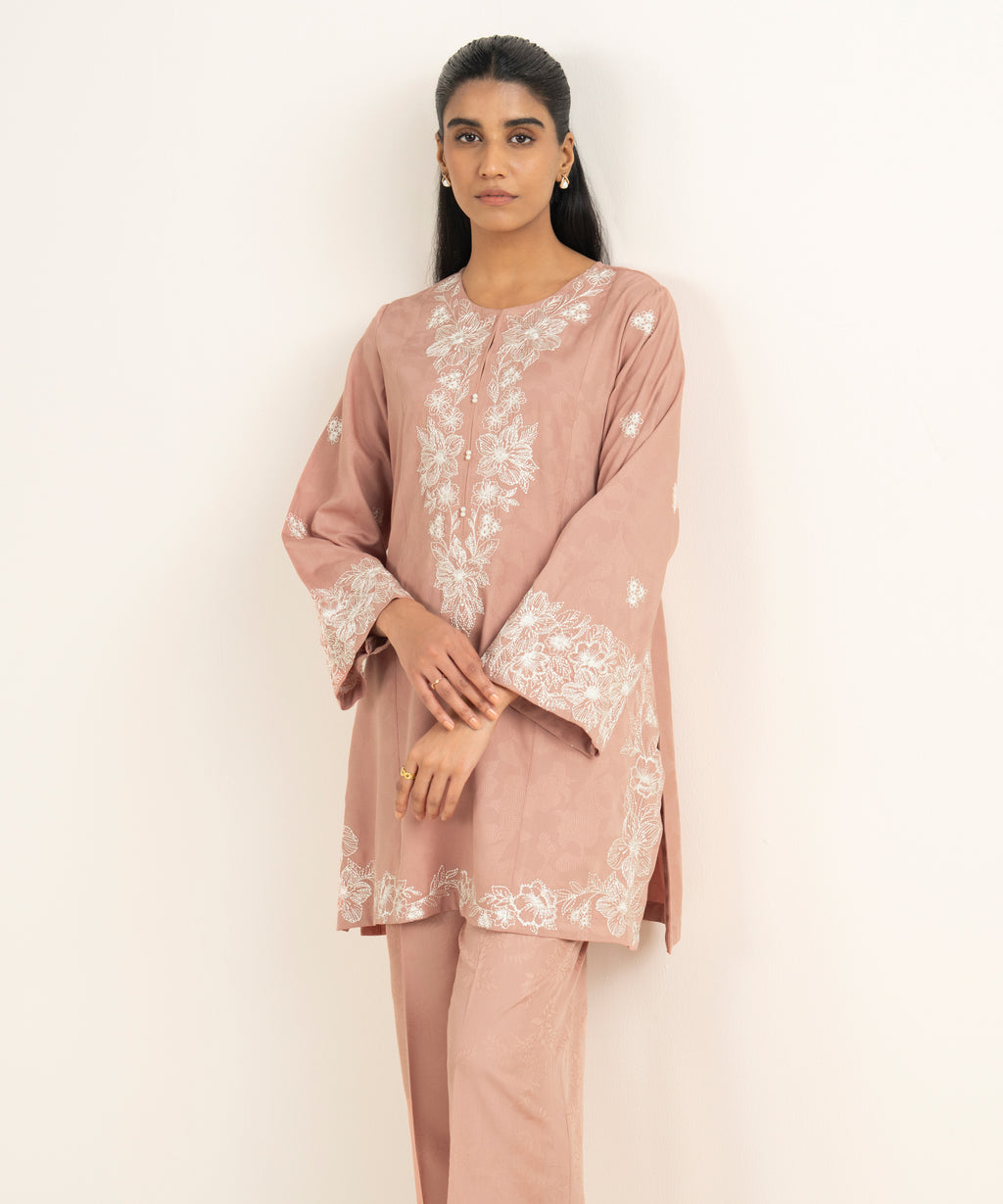 Embroidered Jacquard Shirt