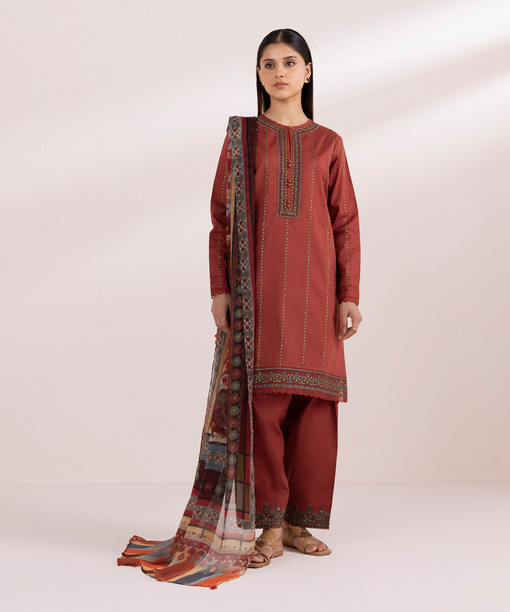 Chiffon Multi Printed Dupatta