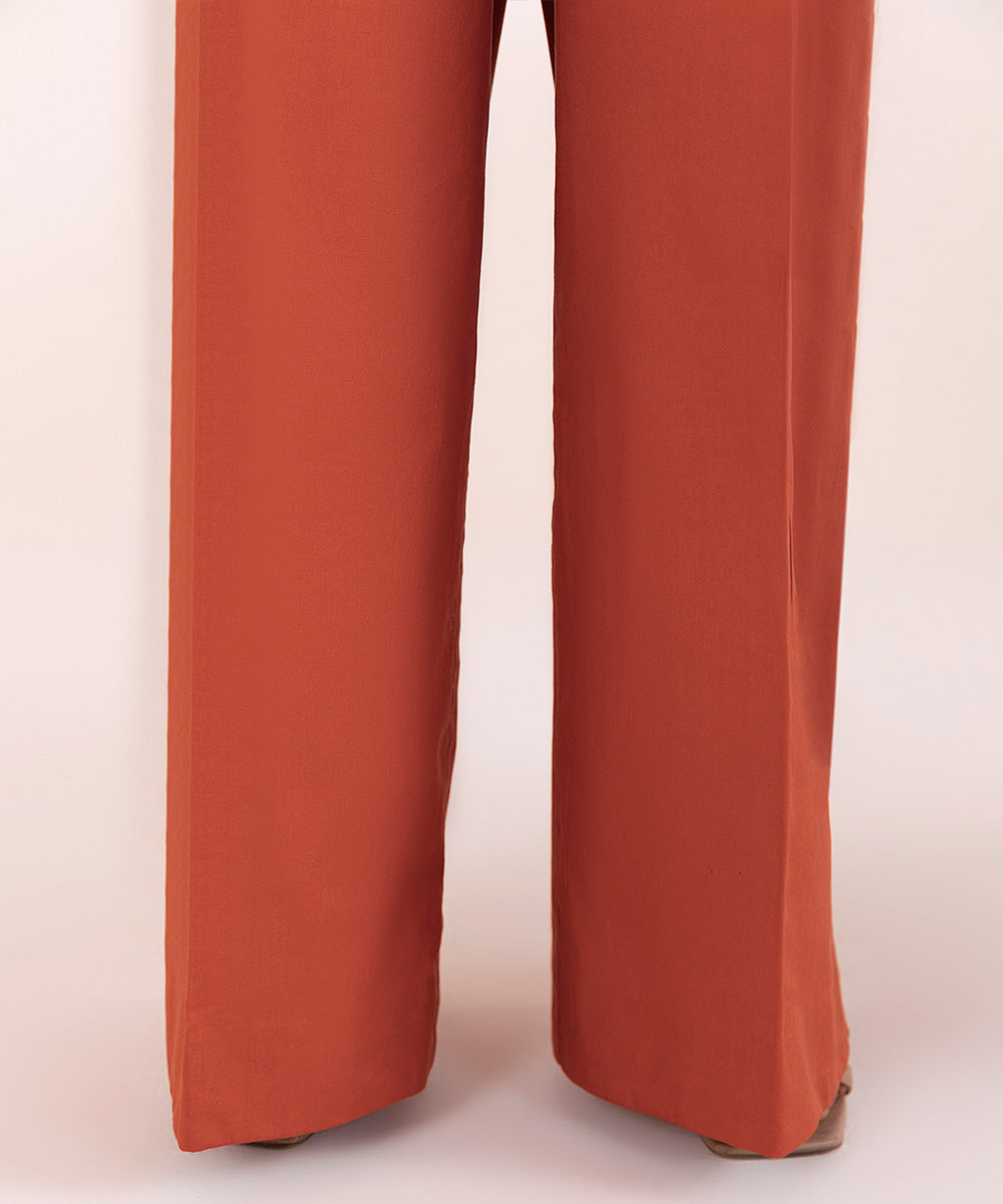 Women's Pret Cambric Orange Dyed Culottes