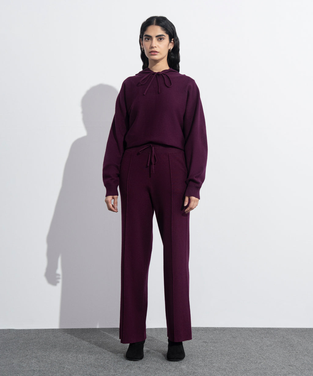 Pull-On Knit Trousers