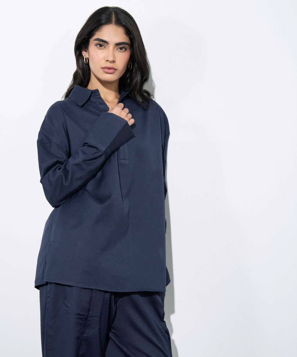 Linen Blend Tunic