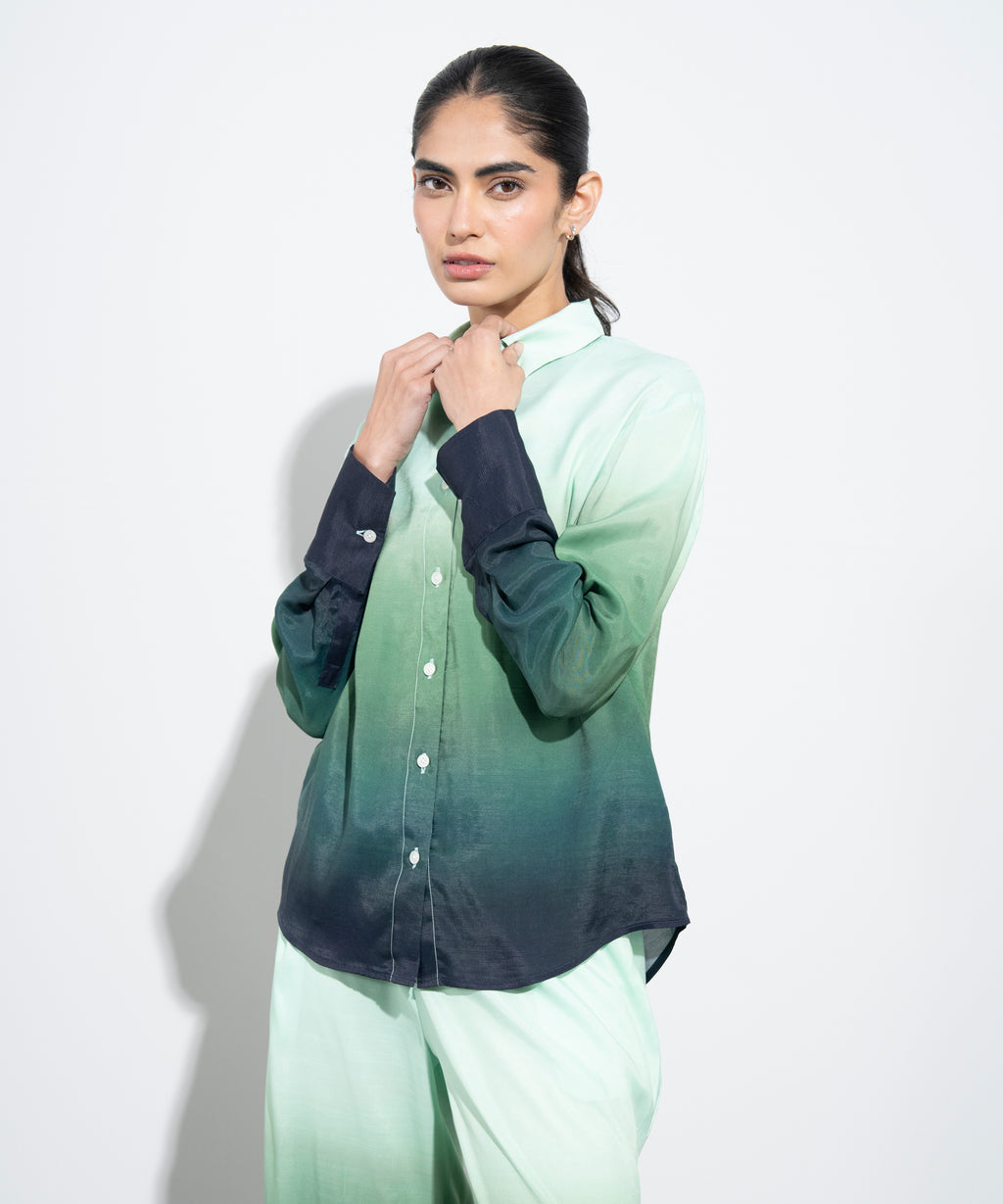 Ombre Print Shirt