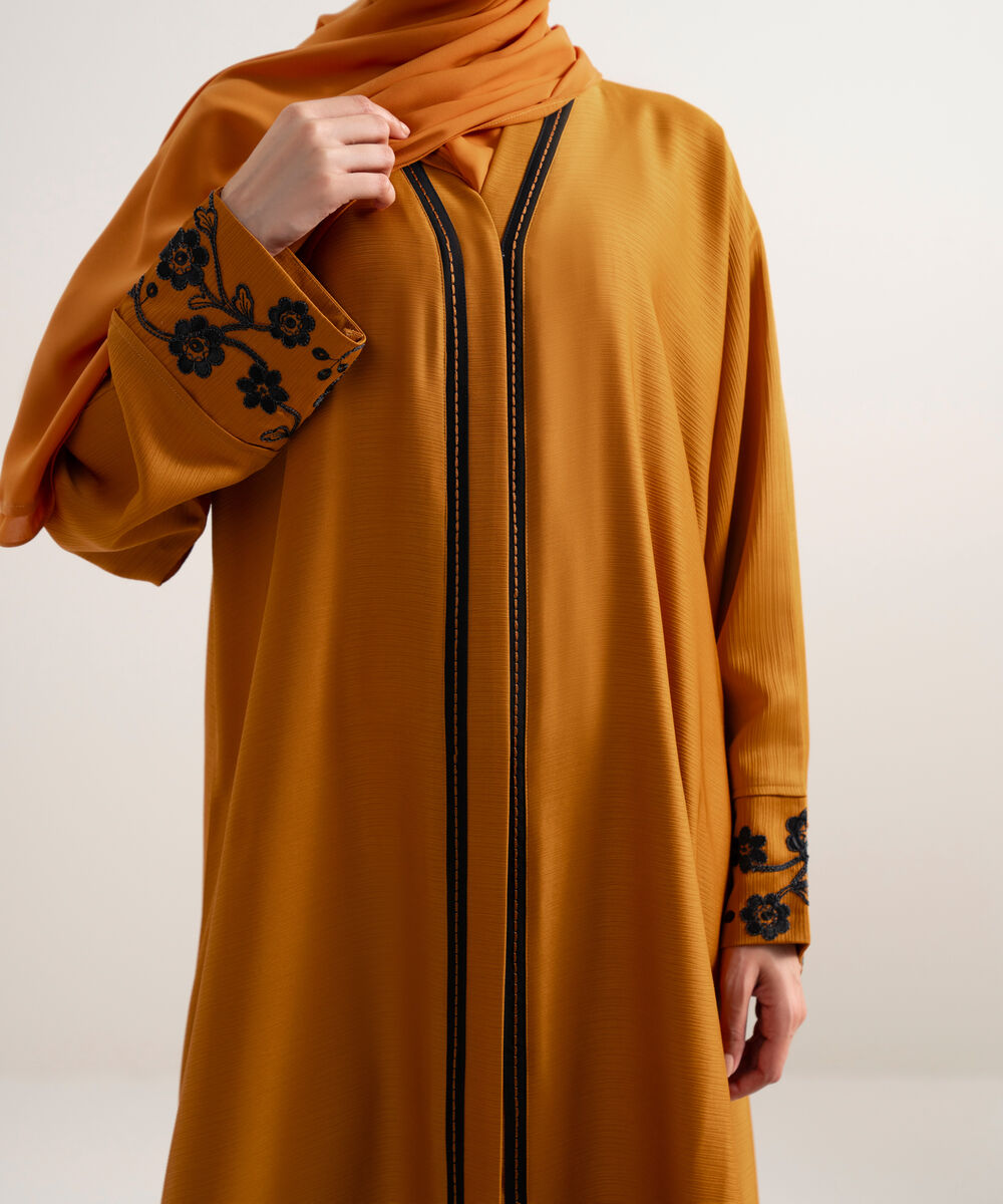 Women's Light Blue Kaftan Abbaya Set