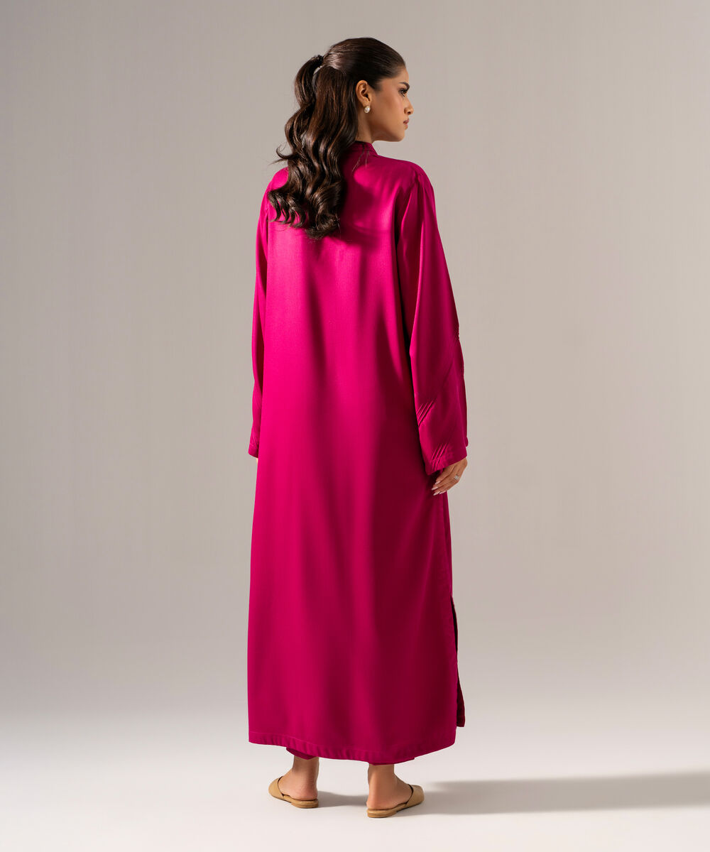 Women's RTW Bedford Solid Pink 2 Piece Suit