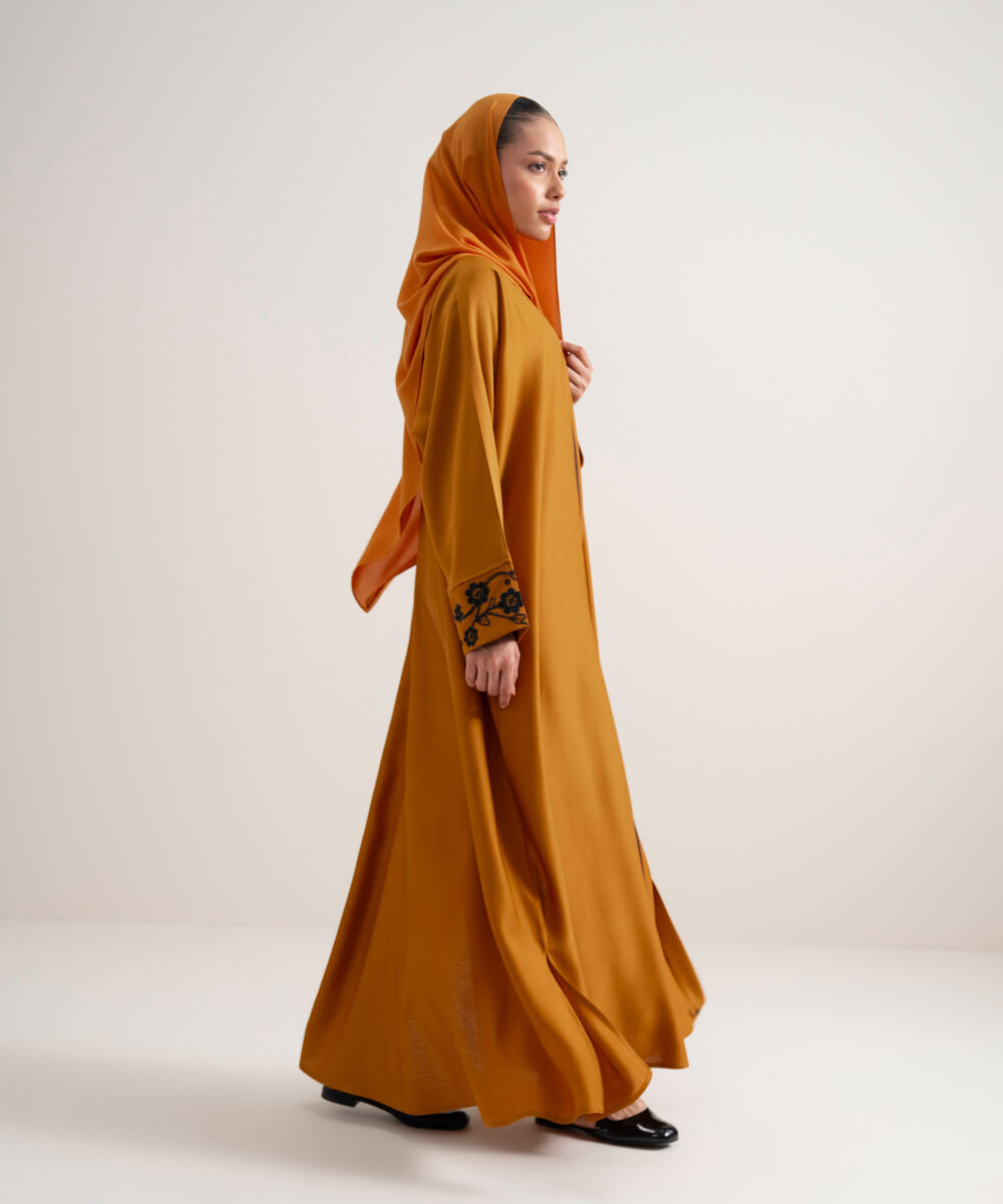 Women's Light Blue Kaftan Abbaya Set