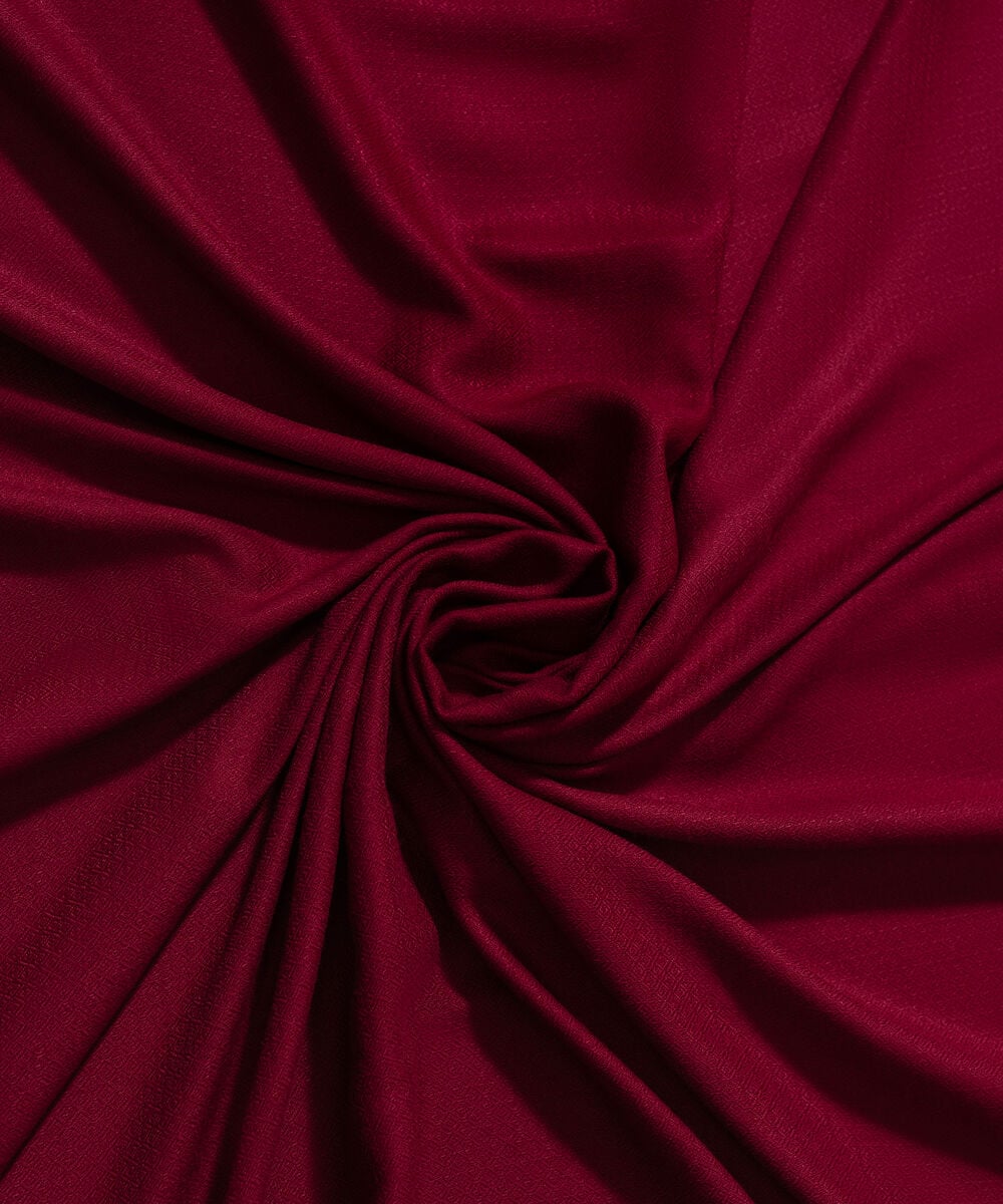 Women's RTW Poly Viscose Solid Plum Shawl
