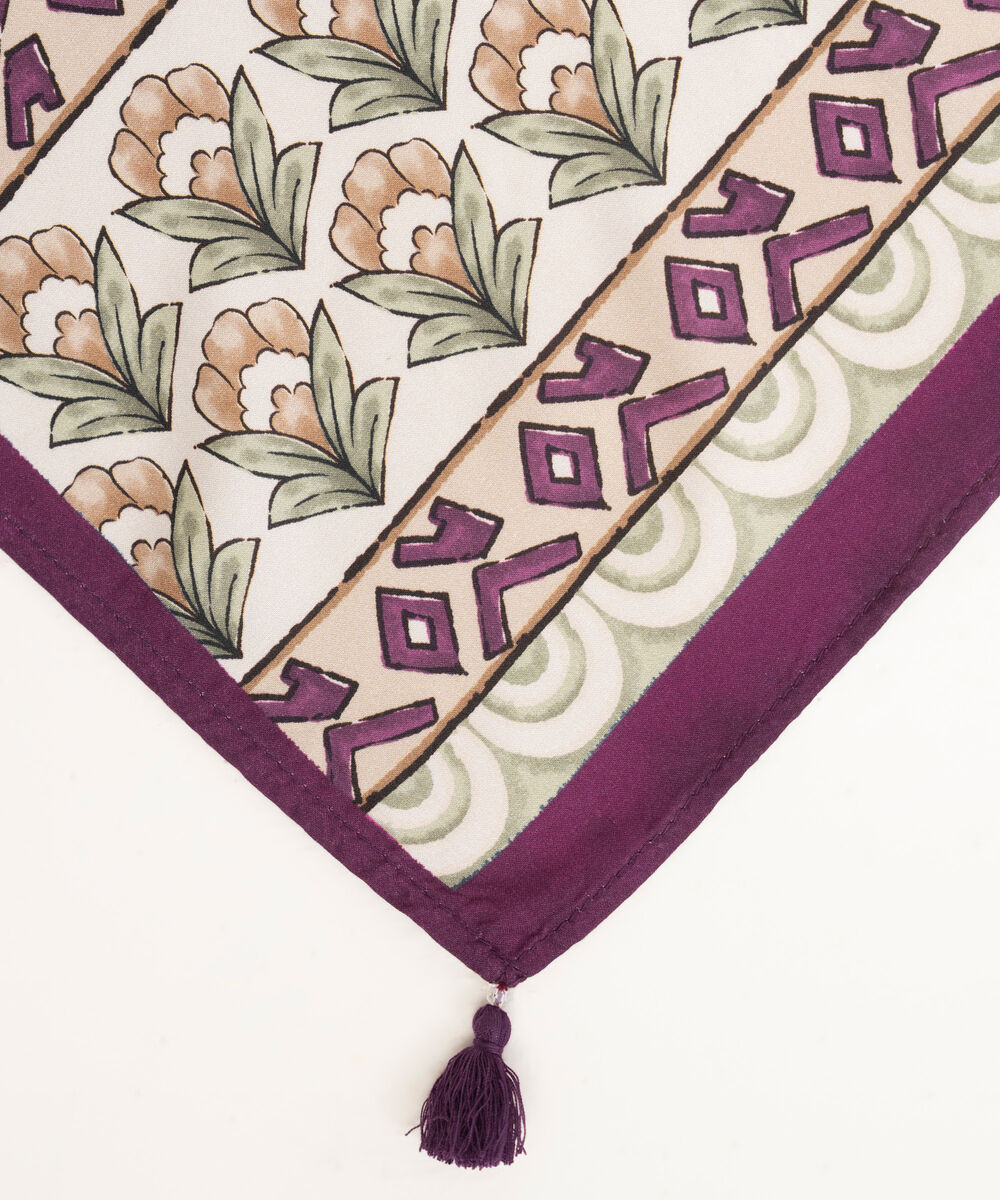 Viscose Linen Printed Multi Dupatta