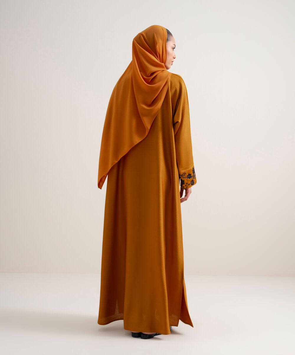 Women's Light Blue Kaftan Abbaya Set