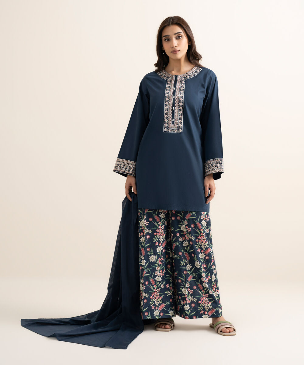 Textured Voile Solid Dupatta