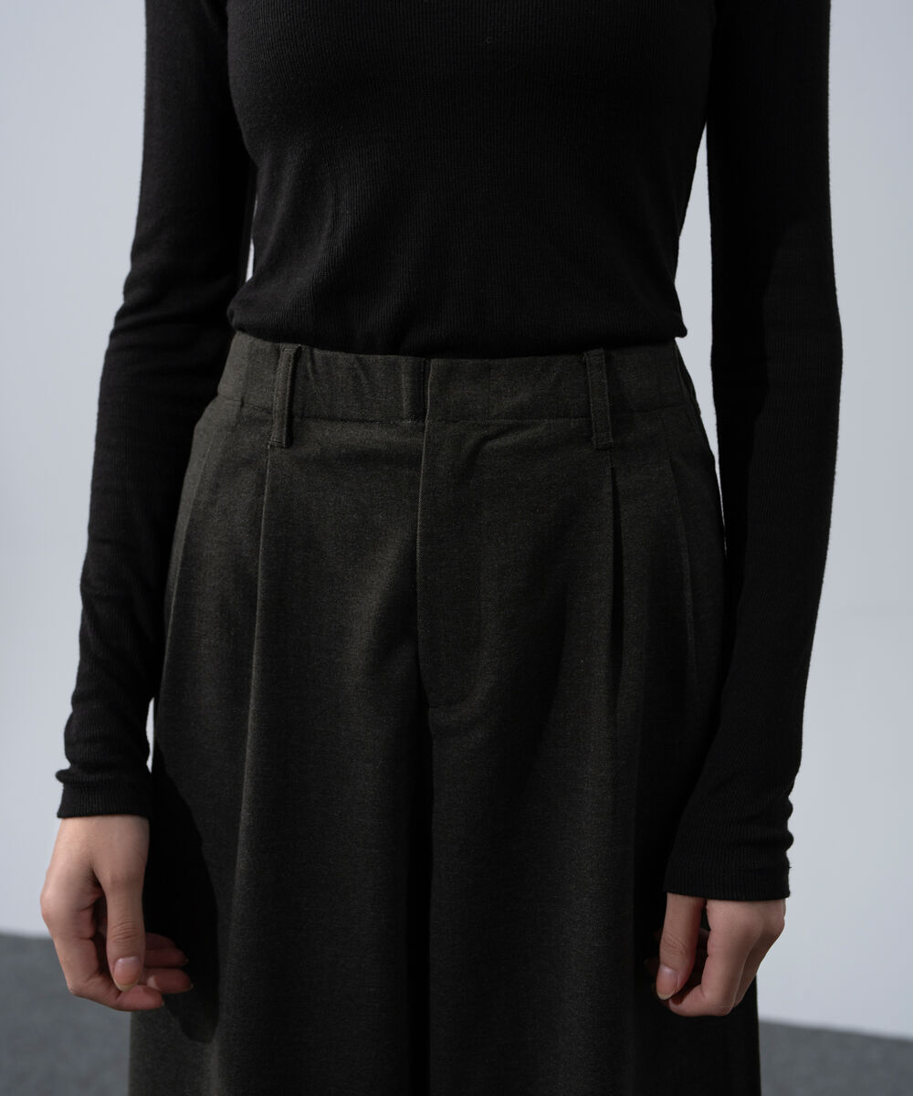 Women's Western Wear Green Wide Leg Culottes