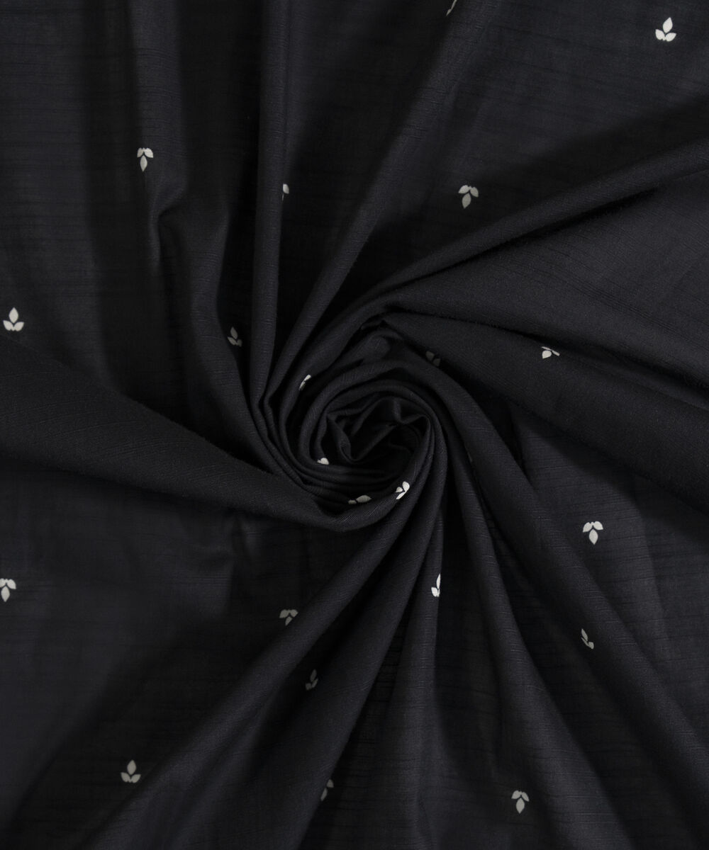 Women's RTW Light Khaddar Printed Black Dupatta