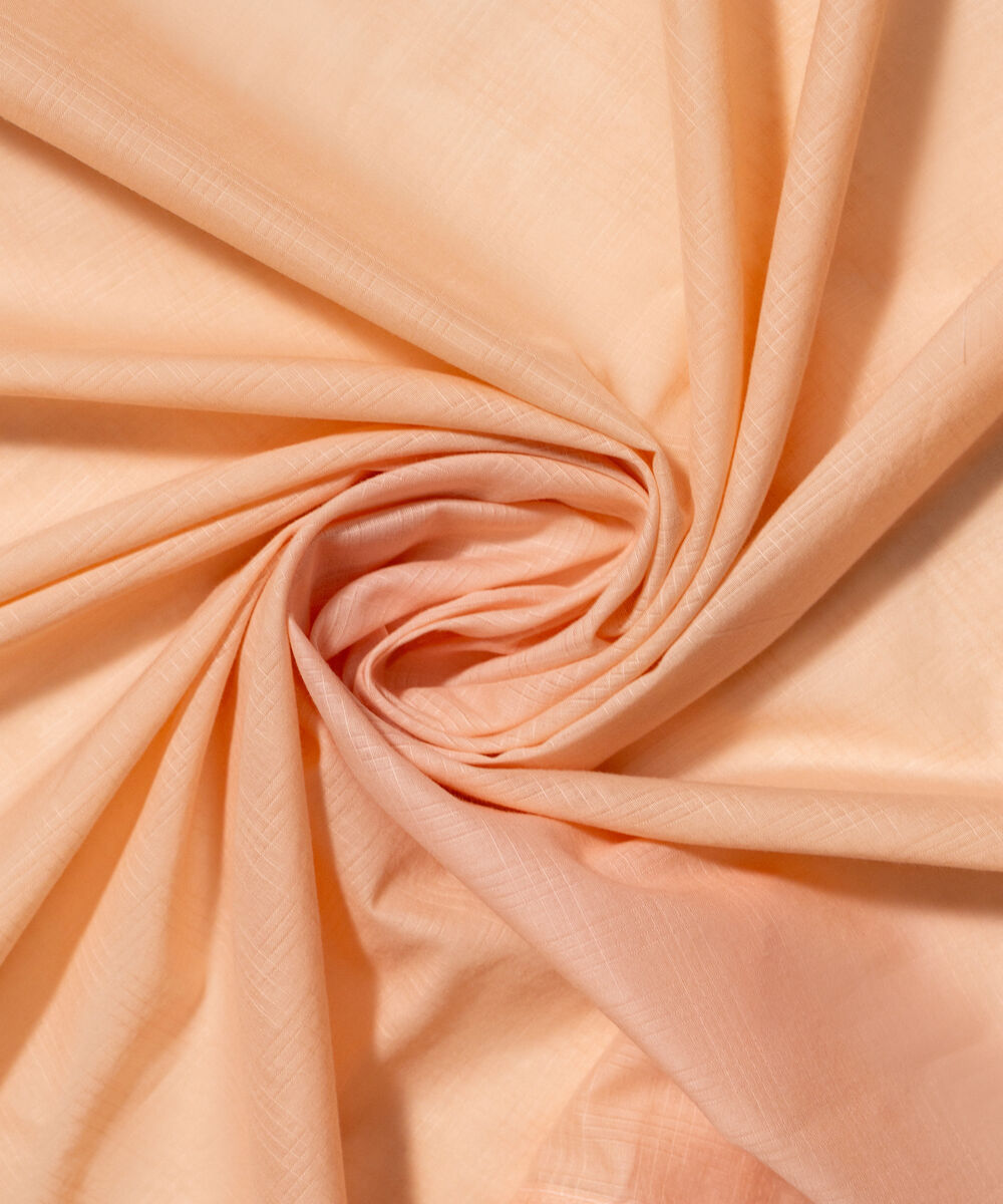 Textured Voile Solid Peach Dupatta