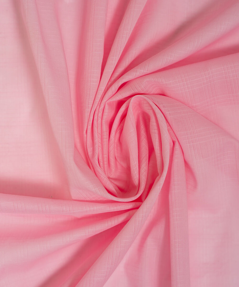 Textured Voile Solid Pink Dupatta